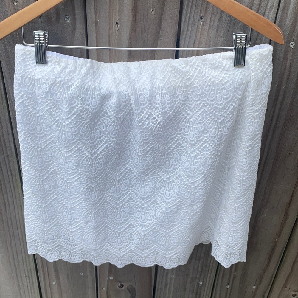 J. Crew Factory White Skirt Sz 10 New